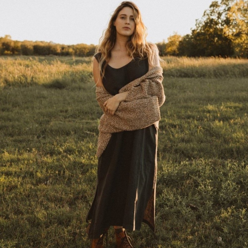 esby apparel linen tank dress